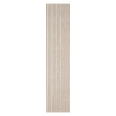 New Zealand Wool Oriental Rug LoomBloom Tan Multi Sizes Hand Woven Flatweave Herringbone Design